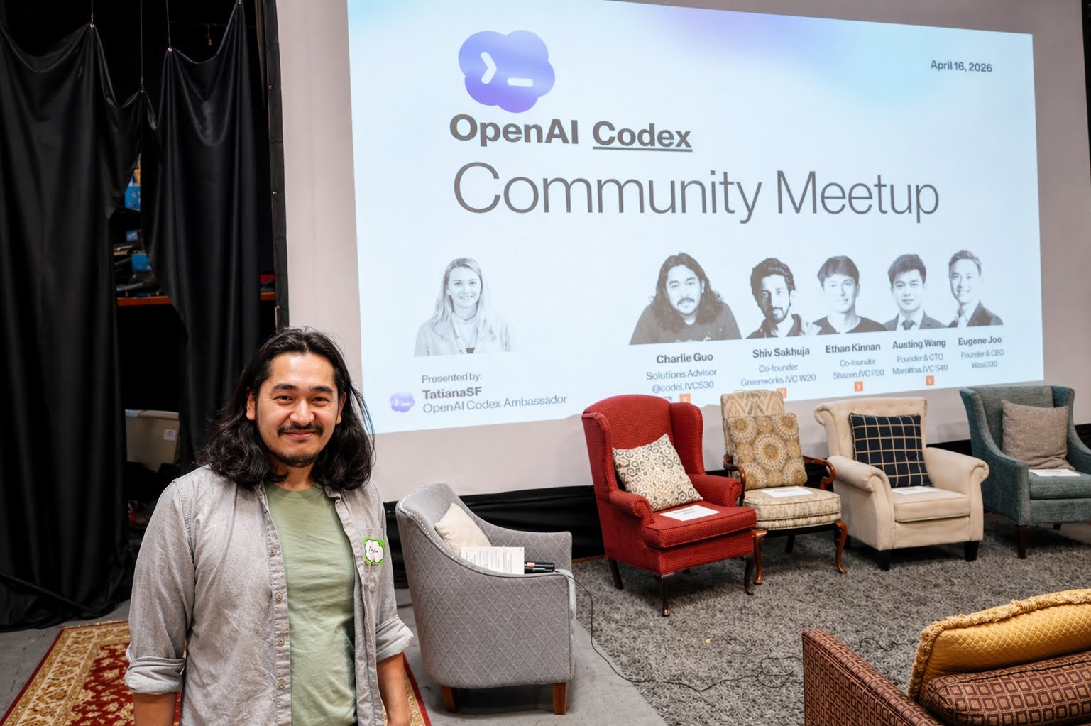 A photo from the Codex Community Meetup event in San Francisco.